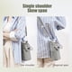 thumbnail image 4 of Bolsa de mano impermeable gris Bolsa para botella de agua Funda aislante para taza Bolsa de almacenamiento, 4 of 6