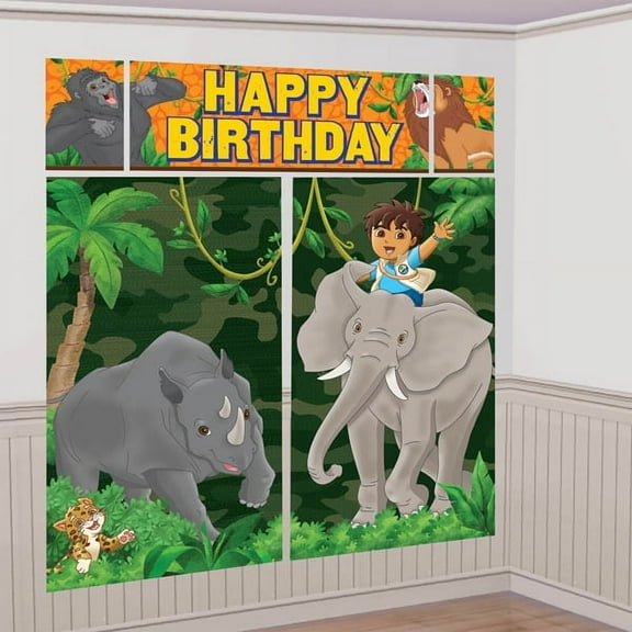 Various Go Diego Go! 'Biggest Rescue' Wall Poster Decorating Kit