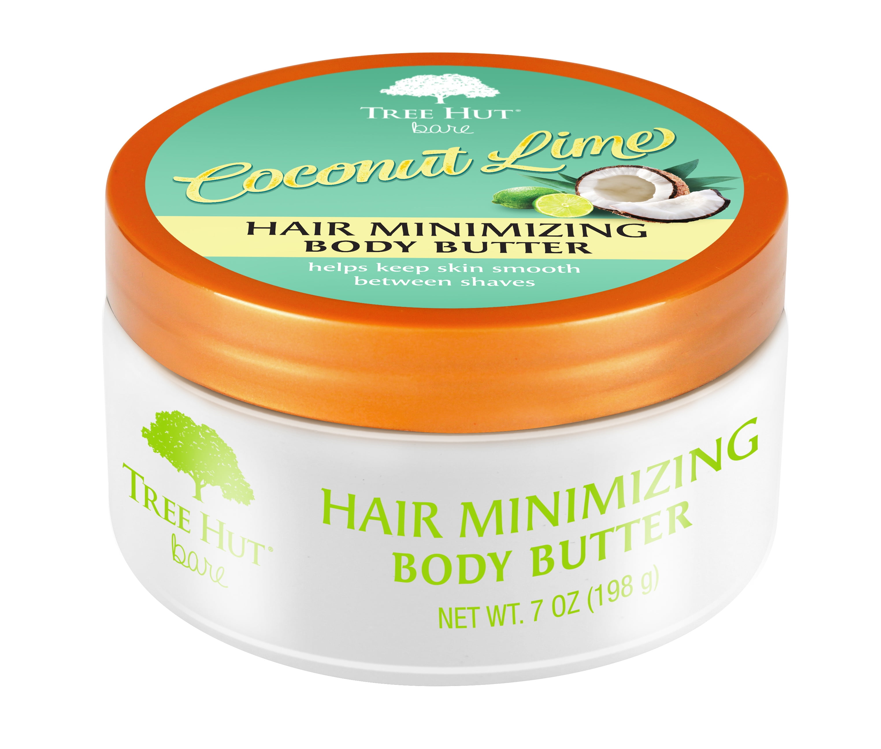 Tree Hut bare Hair Minimizing Body Butter, 7oz, Essentials for Soft