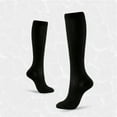 thumbnail image 3 of LYMAYTER Women Compression Socks 2PCS Men Solid Color Compression Long Socks Sport Knee High Socks S-XXL, 3 of 9
