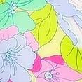 thumbnail image 4 of CALIFORNIA WAVES Women's Multi Color Floral Stretch LINED Moderate Coverage Tie Hipster Swimsuit Bottom XL, 4 of 4