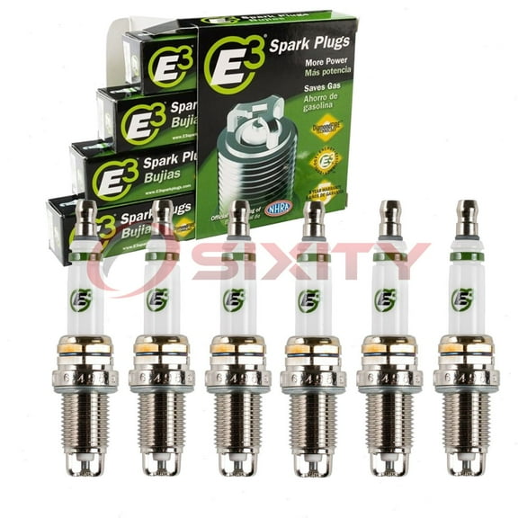 6 pc E3.48 E3 Spark Plugs compatible with 1086 1172 1311 1313 2071 2087 2262 2271 2300 2382 2391 2417 2460 2477 2526 2546 2647 2685 2761 2867 2890 3000 3005 3006 3072 3107 3119 3120 3130 3131 3132