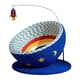 thumbnail image 1 of Rascador para gatos, cama para gatos, accesorios para mascotas con resorte, juguete, rascador para gatos, comedero para Base azul, 1 of 9