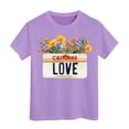 thumbnail image 1 of Hauts à Manches Longues 2t Fille Taille 5 Vêtements Enfants la R.I.P T-Shirt Décontracté Imprimé à Manches Courtes, 1 of 4