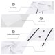 thumbnail image 5 of Ceisia Men's Loose Fit Cotton-Linen 2-Piece Set Hooded Henley Long Sleeve Shirt with Elastic Waist Wide Leg Pants Gifts, 5 of 8