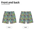 thumbnail image 4 of Rocae Construction Machinery for Teen Beach Trunks Boys Swim Trunks with Compression Liner Quick Dry Board Shorts, 4 of 9