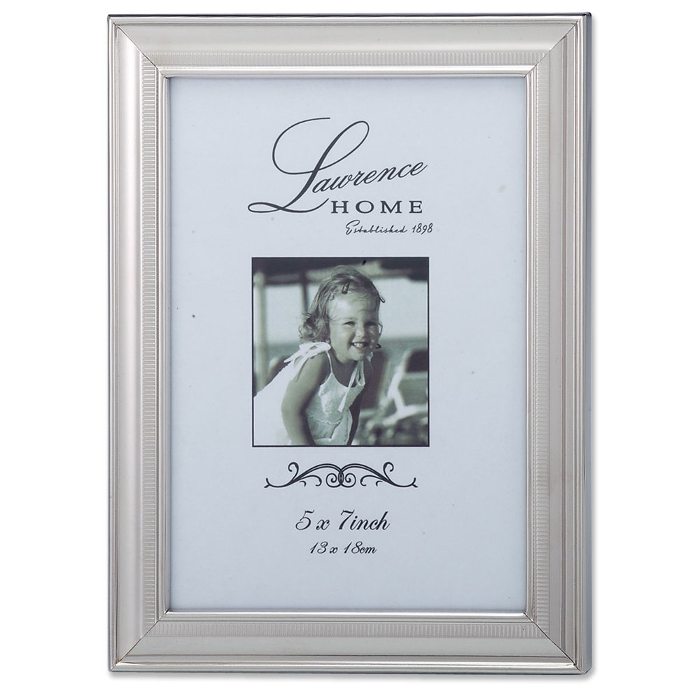 710357 Tailored Metal Silver 5x7 Picture Frame