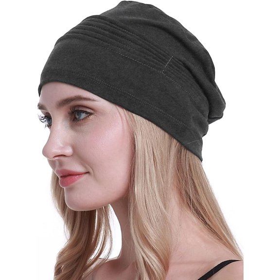 Cotton Headwear Hats Soft Caps for Women - Beanies Turban