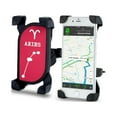 thumbnail image 2 of TFixol Customizable Aries Bike Phone Holder with 360° Rotation, Adjustable Cradle for Smartphones up to 6.8", Fits Handlebars 22.8-31.8mm, Durable Plastic Design, 2 of 6