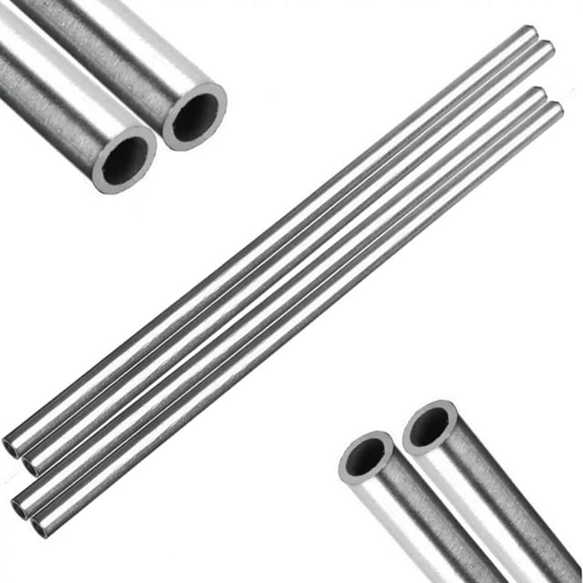 Tubo capilar de acero inoxidable 304 OD 6 mm x 4 mm x 250 mm (4 unidades)