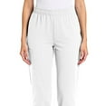 thumbnail image 5 of Vibrex Women’s Elastic Waist Scrub Pants Women Solid Color Loose Work Uniform Loose Tight Waist Trousers Pocket Nursing Uniform Full Length Pants, 5 of 6
