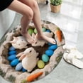 thumbnail image 4 of fsxdhpcsgfc Easter Bunny Carpet Soft Area Rug For Living Room Bedroom Modern Abstract Floor Mat Heavy Bed Blanket Lap Blanket for Elderly Blankets Twin Fuzzy Blanket Sweater Organic Blanket Sheet, 4 of 7