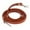 Ocher Silver, variant on Esquirla Adjustable narrow shoulder straps, shoulder strap, carrying strap, leather strap Orange