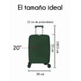 thumbnail image 2 of RED VELVET Maleta de Cabina Rígida de 20" | Beige, 360°, Antisalpicaduras, Cierre TSA | Equipaje de Mano Ligero con Interior de Nylon y Correa en X, 2 of 6