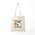 thumbnail image 6 of CafePress - World's Best Dog Gramma Tote Bag - Unisex Canvas Tote Bag, Beige, 1-Piece, 6 of 7