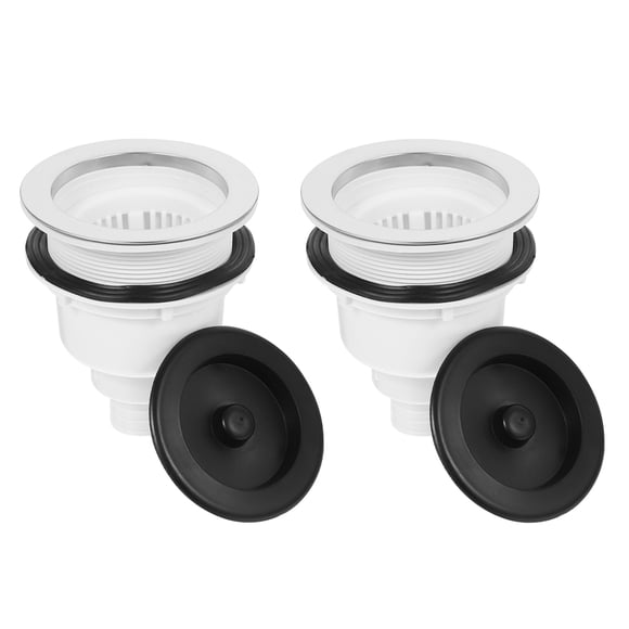 Nestingho 2Jgo Coladores Para Lavabo De Peluquería En Inoxidable Con Canasta Extraíble Y Captura Cabello