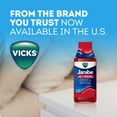 thumbnail image 6 of Vicks Jarabe Cough and Congestion Cold Liquid over-the-Counter Medicine, Cherry Flavor, 8 fl oz, 6 of 9