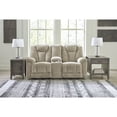 thumbnail image 2 of Signature Design by Ashley Hindmarsh Stone Power Reclining Loveseat with Console, 2 of 8