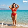 thumbnail image 2 of Conjunto De Bikini Curvy 2 Piezas Para Mujer De Talla Grande rojo 50 (3XL), 2 of 8