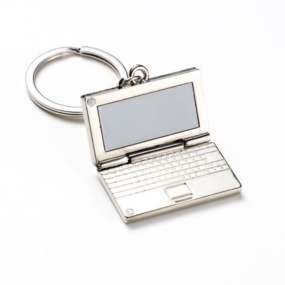 Simulation Computer Keychain Bag Accessories Simulation Laptop Keychain Keyring