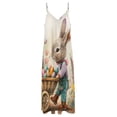 thumbnail image 4 of Easter Bunnies Rabbits Sleeveless Dress Women's Luxury Party Dress Birthday Dresses for Women, 4 of 7