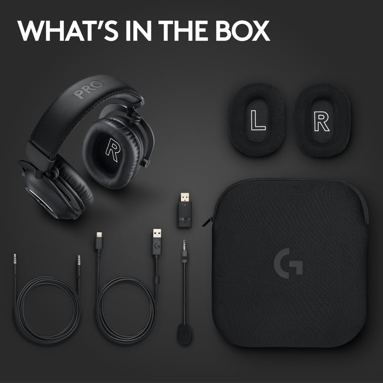 Logitech G PRO X 2 LIGHTSPEED Wireless Gaming Headset, Detachable