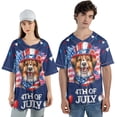 thumbnail image 4 of Patriotic Miniature American Shepherd Celebrates 4th of July All Over Print 3D Baseball Shirt MAS Dog Lover Gifts Softball Sport - 02009, 4 of 6