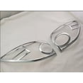 thumbnail image 3 of 2PCS ABS Chrome TAIL LAMP COVER 2006 for Nissan AD Van Y12 Tail Light Cover Lamp Trim, 3 of 4