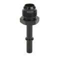 thumbnail image 1 of Quick Disconnect EFI Fitting Adapter Push On Aluminum Alloy Black Anodized Finish for Fuel Filter Rail Feed Port AN6-3/8in, 1 of 5