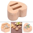 thumbnail image 4 of Wood Holder Jewelry Accessories Gifts Display Engagement Slot, 4 of 6