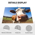 thumbnail image 3 of Balery Blue Sky Meadow Cute Cow Alfombrilla de Secado para Cocina, 18x24 Pulgadas, Súper Absorbente para Platos y Encimeras, 3 of 7