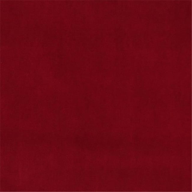 Designer Fabrics K0000B 54 Po de Large et 44 ; Tissu de Rembourrage en Velours de Coton Authentique Rouge