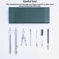 thumbnail image 1 of pitrice 9 Pieces/Set Adults Kids Portable Compasses Assortment Drawing Sketching Divider Metal Art Tool Handtool Stationery, 1 of 6