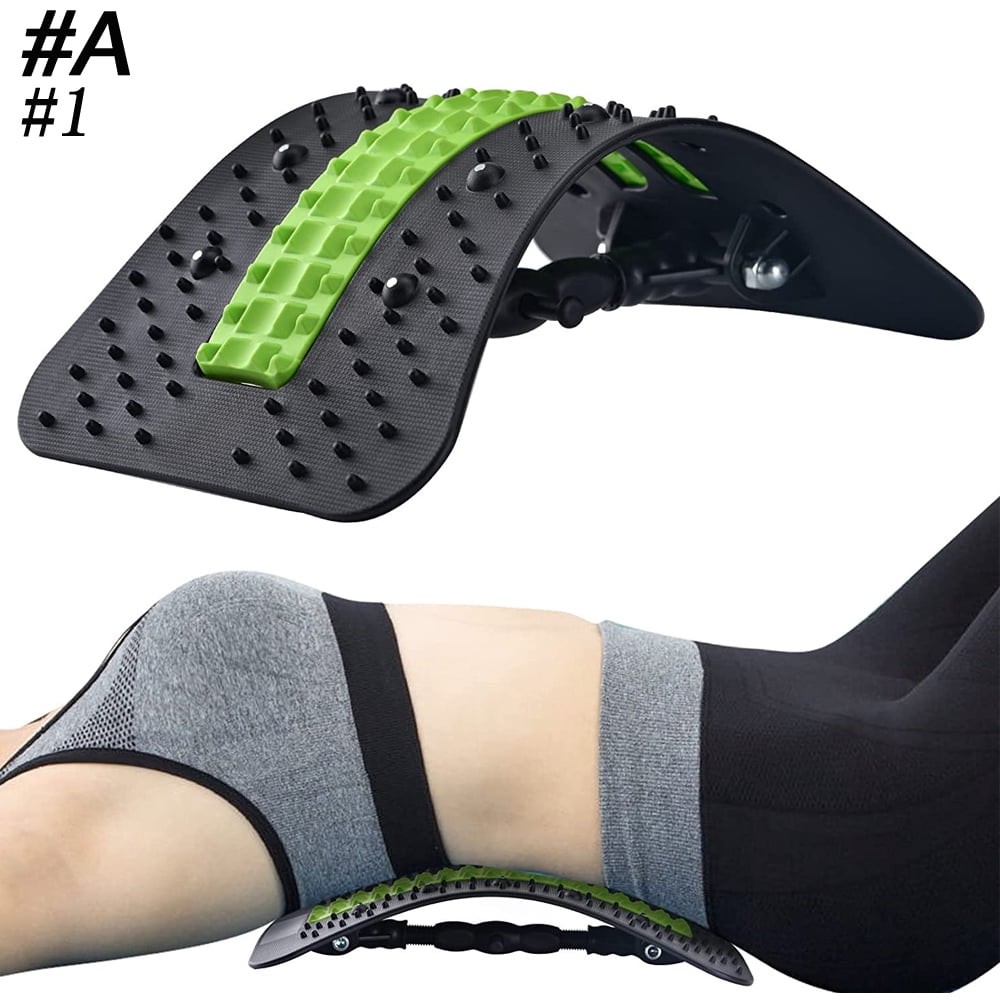 Ergonomic Spine Corrector 3-Level Adjustable Back Stretcher – Lumbar ...