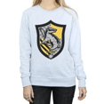 thumbnail image 3 of Harry Potter Womens Hufflepuff Crest Flat Sweatshirt, 3 of 5