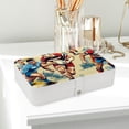 thumbnail image 6 of Football Elegant PU Leather Jewelry Box Organizer with Removable Compartment, Portable Jewelry Display & Bracelet Holder, 6 of 6
