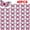 Pink, variant on 40 Pcs Monarch Butterfly Wall Decorations Butterflies for Crafts Butterflies Wall Decor for Room Wedding Party (4.72'')
