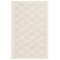 SAFAVIEH Palm Beach Clover Geometric Area Rug, Ivory, 5' x 8'