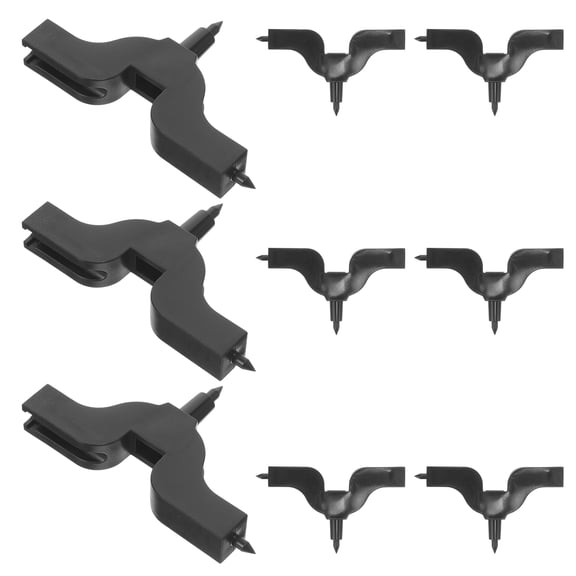 HEALEEP Versatile Black Plastic Hole Puncher for Drip Irrigation 10Pcs