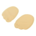 thumbnail image 5 of Unique Bargains 2 Pairs Soft Sweat-absorbent Forefoot Insole Pads with Glue Skin Color, 5 of 5