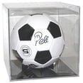 thumbnail image 2 of BallQube Soccer Ball Display Case Autographed Soccer Ball Case for Display Soccer Ball Cube Display Memorabilia Soccer Ball Display Case Square Clear Soccer Ball Display Case Holder Box …, 2 of 2