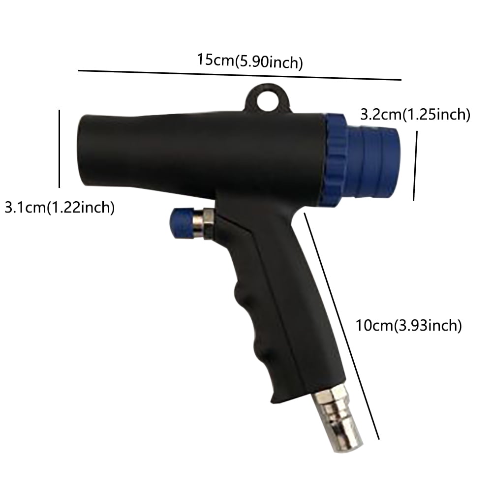 Dual Function Air Vacuum Blow Gun Pneumatic Suction Gun Air Vacuum Cleaner Kit