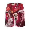thumbnail image 3 of Hazbin Hotel Mens Board Shorts Quick Dry Swim Trunk Lightweight Soft Swimsuit Bathing Suit for Boys XL, 3 of 8