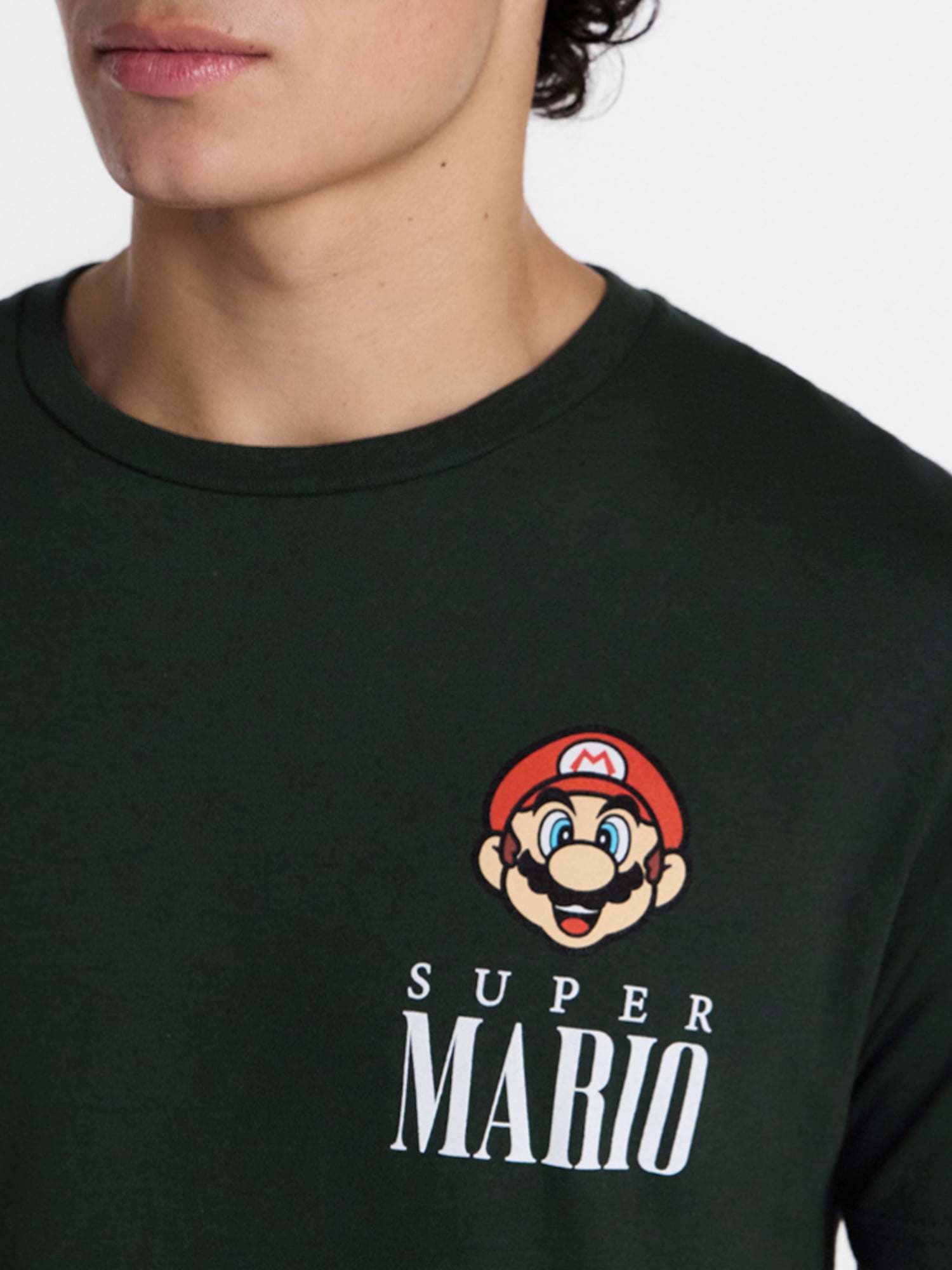 Super Mario 1985 Men's and Big Men's Graphic Tee with Short Sleeves, Sizes S-3XL