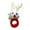 B, variant on CREATITOY Festive Christmas Reindeer Pat Bracelet for Kids & Adults - Soft Fabric Skin-Friendly Party Gift for Holidays & Carnival Events