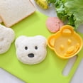 thumbnail image 4 of Bsvklp Cortador Sándwich Con Forma Oso para Molde para Sushi Molde para Bolas Arroz Herramientas DIY, 4 of 9