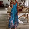 thumbnail image 3 of City Neon Streetview Night at Night Design Sleeveless Dress Woman Fashion Long Dresses Women's Summer Suit Dress 2025, 3 of 7