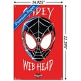 thumbnail image 3 of Marvel Spider-Man - Into The Spider-Verse - Web Head Wall Poster with Push Pins, 14.725" x 22.375", 3 of 3