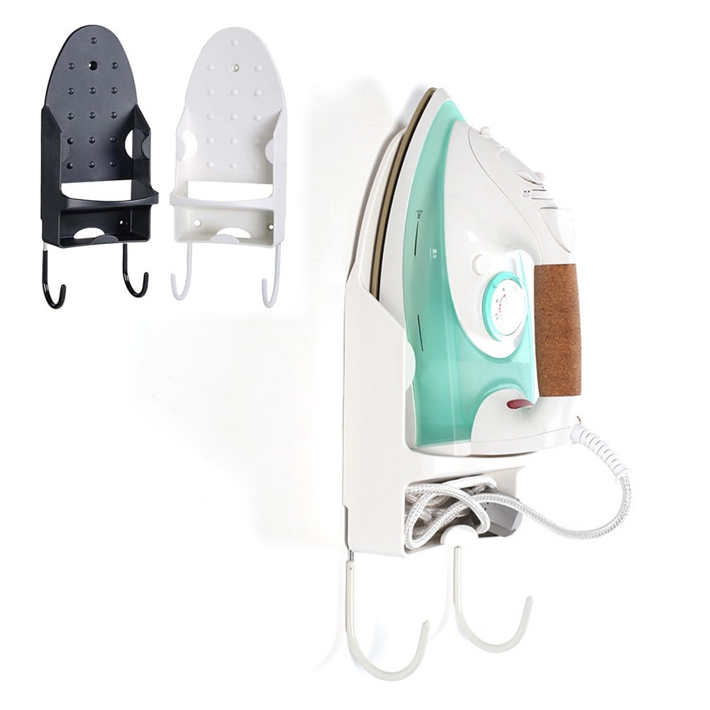 Temacd Wall Mount Iron Board Hook Holder Storage Organizer Rack Hanging