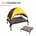 thumbnail image 2 of CLS Portable Pet Camping Cot with Automatic Tent & Classic Dog Stake – Foldable, Moisture-Proof Elevated Bed for Small to Medium Dogs/Cats, Detachable Design for Easy Cleaning & Outdoor Travel Comfort, 2 of 6